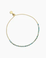 Power Gemstone Brooks Bracelet