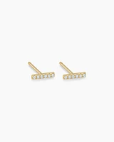 Diamond Bar Studs