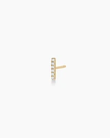 Diamond Bar Single Stud