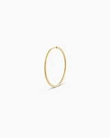 14k Gold Classic Single Hoop