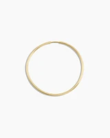 14k Gold Classic Single Hoop