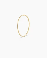 14k Gold Classic Single Hoop