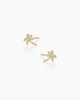 Diamond Palm Studs