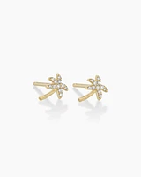 Diamond Palm Studs