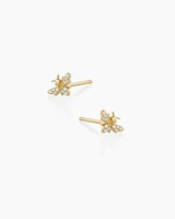 Diamond Bee Studs