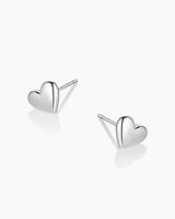 Lou Heart Studs