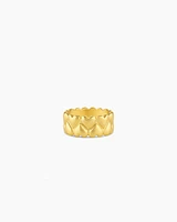 Lou Heart Statement Ring