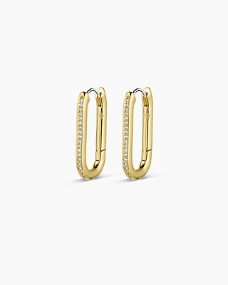 Zoey Shimmer Hoops
