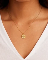 Birthstone Coin Necklace
