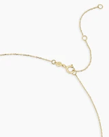 14k Gold Heart Mini Necklace