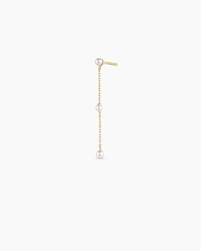 Newport Pearl Single Earring