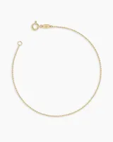18k Gold Newport Chain Bracelet