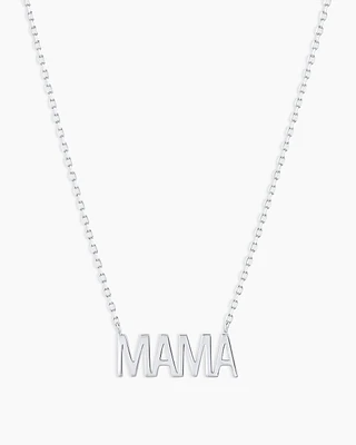 14k Gold Mama Necklace
