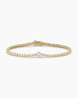 Lab Grown Diamond Circle Tennis Bracelet