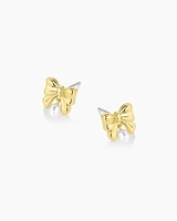 Bow Pearl Earrings