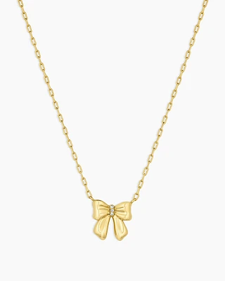 Bow Necklace