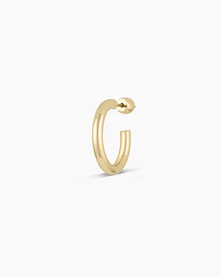 14k Gold Carter Single Hoop