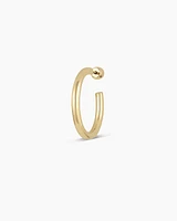 14k Gold Carter Single Hoop