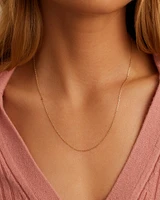 14k Gold Delicate Link Chain