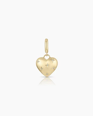 Diamond Heartful Charm