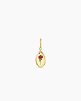 Rose Coin Parker Charm