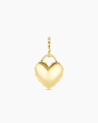 Heart Statement Charm