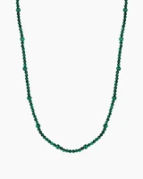 Power Gemstone Long Beaded Necklace