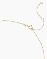 14k Gold Five Heart Necklace