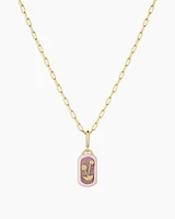 Power Gemstone Parker Charm Necklace Compassion