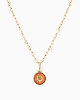 Power Gemstone Parker Charm Necklace Abundance