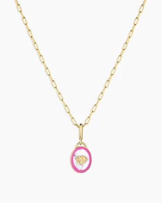 Power Gemstone Parker Charm Necklace Calming