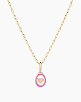 Power Gemstone Parker Charm Necklace Calming