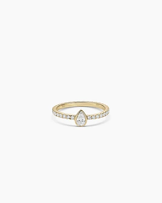 Lab Grown Diamond Pear Eternity Ring