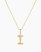 Crew Alphabet Statement Charm Necklace