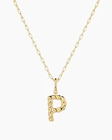 Crew Alphabet Statement Charm Necklace