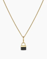 Padlock Parker Charm Necklace