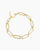 Zoey Statement Link Bracelet