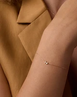 Diamond Bond Butterfly Bracelet