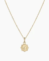 Diamond Butterfly Charm Necklace