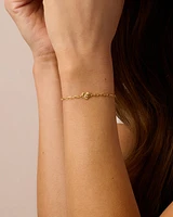 Birthstone Heart Bracelet