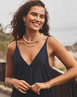 Turquoise Cove Hoops