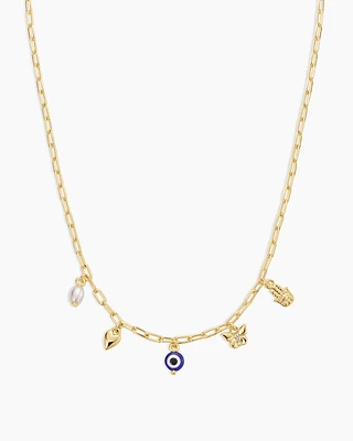 Connection Mini Charm Necklace