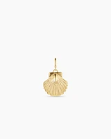 Gold Scallop Shell Parker Charm