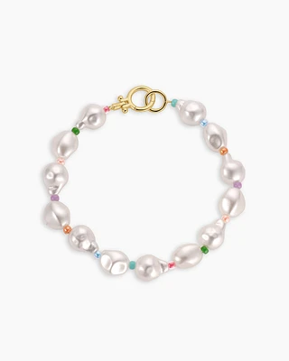 Pearl Rainbow Cove Bracelet