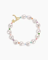 Pearl Rainbow Cove Bracelet