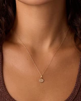 Diamond Compass Charm