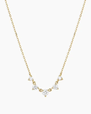 Elle Diamond Row Necklace