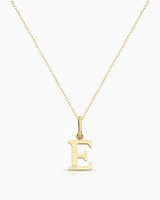 Diamond Vintage Alphabet Charm Necklace