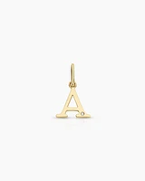 Diamond Vintage Alphabet Charm