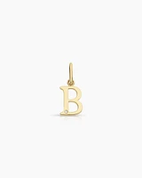 Diamond Vintage Alphabet Charm